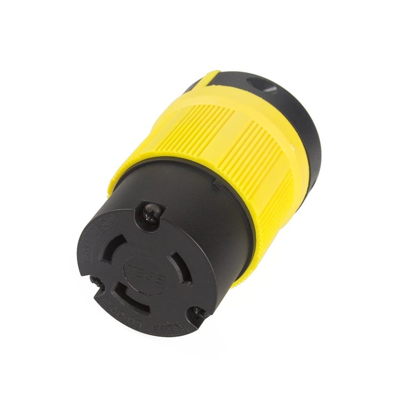 NEMA L6-30C Female Locking Connector