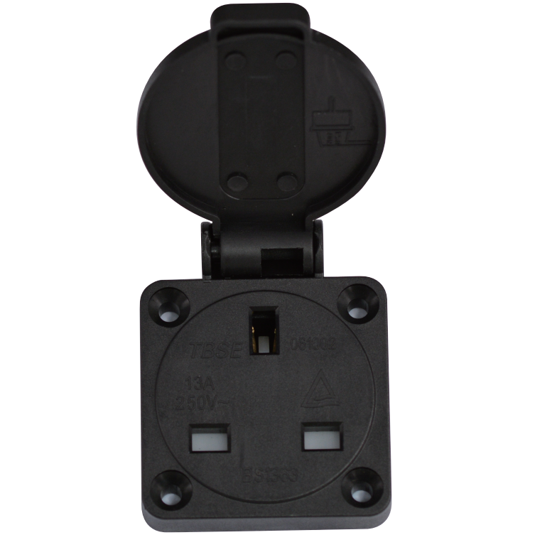 United Kingdom AC power Socket 13 Amps 250 Volts IP54