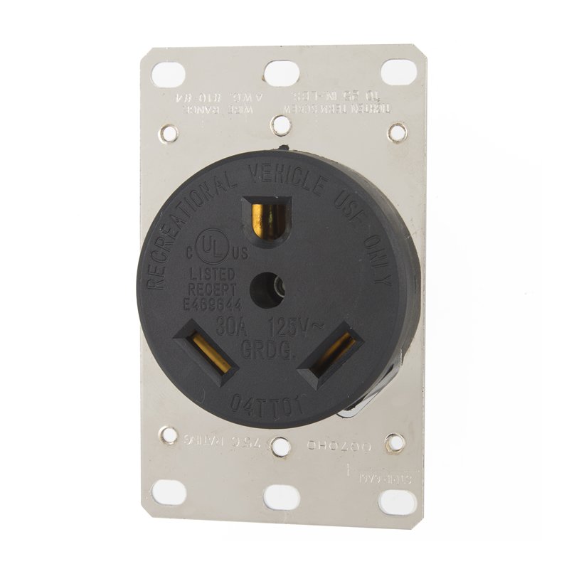 NEMA TT-30R 30 Amps 125 Volts Receptacle