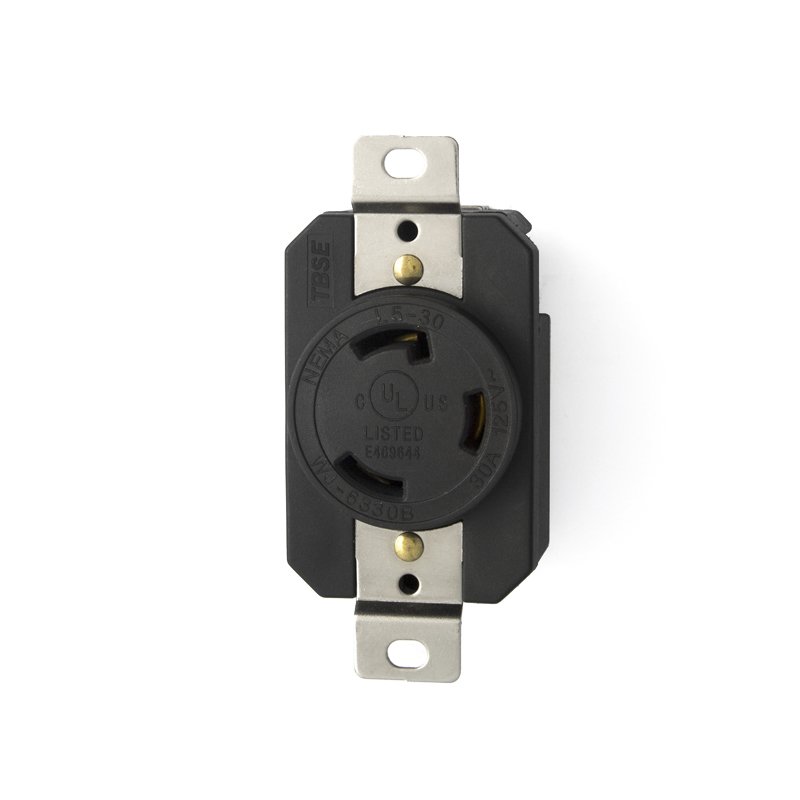 NEMA L5-30R Flush Mounted Locking Receptacle