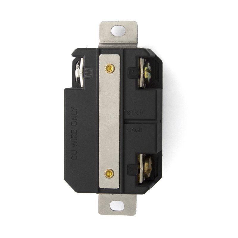 NEMA L6-30R Flush Mounted Locking Receptacle