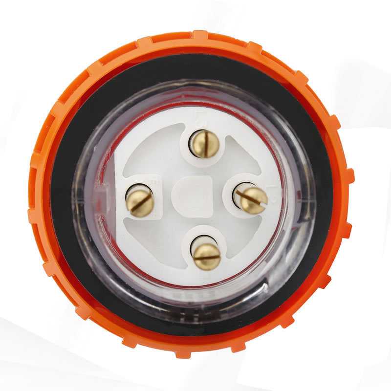 IP66 500Volts Three-phase 4-Pin Rewirable Plug