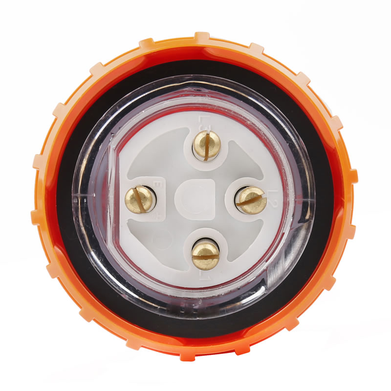 IP66 500Volts Three-phase 4-Pin Rewirable Plug