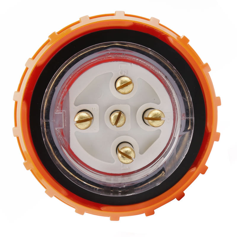 IP66 500Volts Three-phase 5-Pin Rewirable Plug